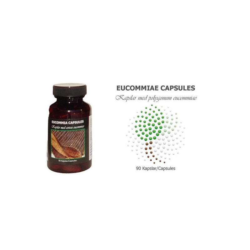 Eucommia kapslar
