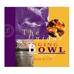 Unique Singing bowl bok & CD